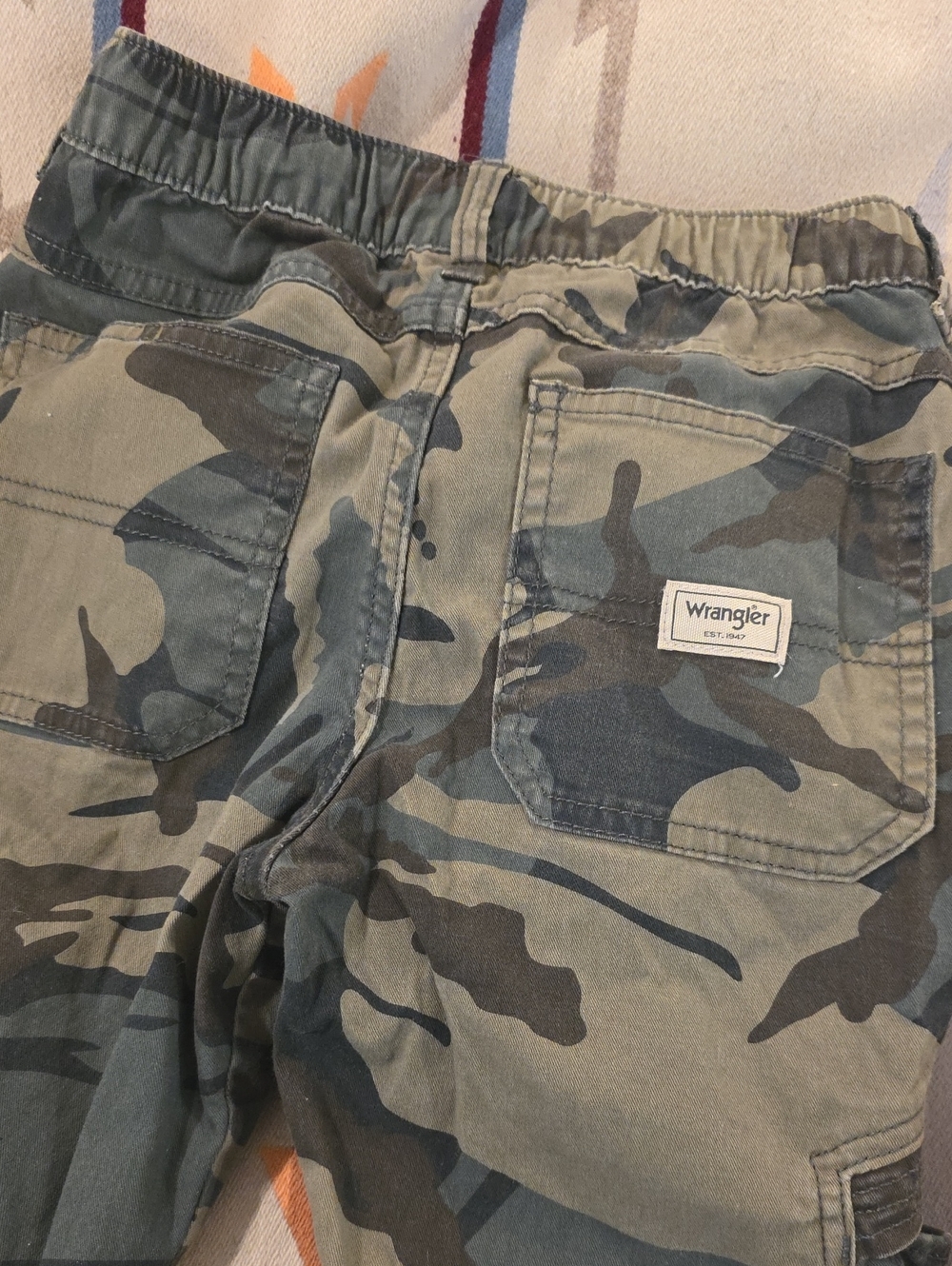 Wrangler Kids Camo Pants Size 10